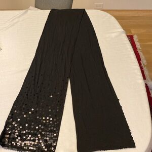 NWT: DKNYC sequined cotton scarf